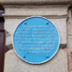 Weavers Uprising Blue Plaque Haslingden